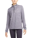 Nike Women's Element Dri-fit Half-zip Running Top In Purple