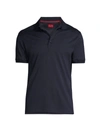 Isaia Men's The Logo Polo Shirt In Navy