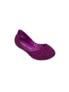 Mini Melissa Kids' Little Girl's Mini Campana Papel Flats In Purple