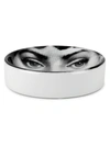 Fornasetti Face Print Ashtray (10cm) In White
