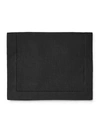 Sferra Festival Square Linen Table Runner In Black