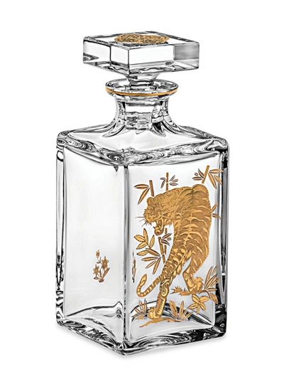 Vista Alegre Golden Tiger Whisky Decanter