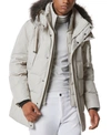 Marc New York Men's Gattaca Faux Fur-trim Down-blend Parka In Moon