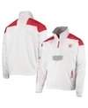 Columbia Men's White Ohio State Buckeyes Santa Ana Anorak Quarter-zip Jacket In White