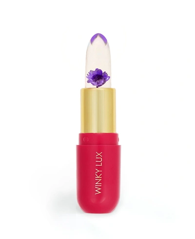 Winky Lux Flower Balm In Purple - Natural Pop Of Pink