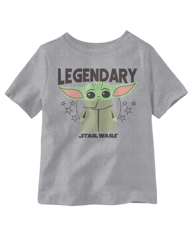 Star Wars Kids' Legendary  Short Sleeve Toddler Boys T-shirt In Heather Gray