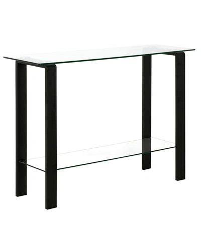 Hudson & Canal Asta 42" Console Table In Blackened Bronze