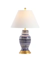 Jonathan Y Reed Modern Coastal Led Table Lamp In Blue