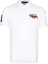 Polo Ralph Lauren Polo-embroidered Polo Shirt In White