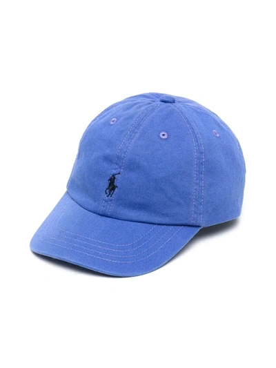 Polo Ralph Lauren Kids' Polo Pony Baseball Cap In Blue
