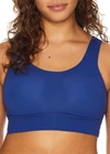 Natori Bliss Flex Wire-free Contour Bralette In Rich Navy