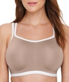 Natori Yogi Underwire Sports Bra In Cinder,coconut