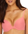 On Gossamer Gossamer Mesh Bump It Up Bra In Strawberry