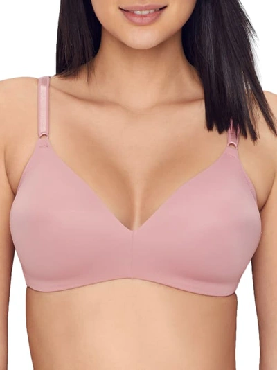 Warner's No Side Effects Breathable Wire-free T-shirt Bra In Sunset Blush