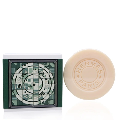 Pre-owned Hermes Eau De Gentiane Blanche /  Soap Perfumed 3.5 oz (100 Ml) (u) In N,a