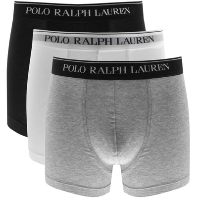 Polo Ralph Lauren Ralph Lauren Underwear 3 Pack Trunks Black