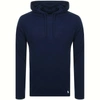 RALPH LAUREN RALPH LAUREN LONG SLEEVED HOODED T SHIRT NAVY