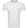 RALPH LAUREN RALPH LAUREN CREW NECK T SHIRT WHITE