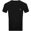 RALPH LAUREN RALPH LAUREN CREW NECK T SHIRT BLACK