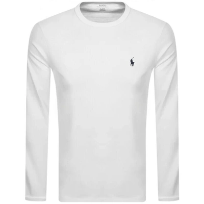 POLO RALPH LAUREN RALPH LAUREN LONG SLEEVED T SHIRT WHITE