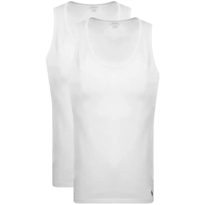 Ralph Lauren 2 Pack Waistcoats White