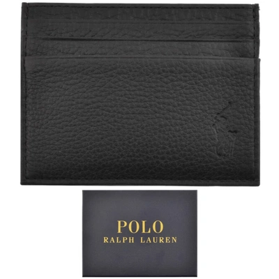 Ralph Lauren Leather Card Holder Black