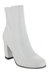 Mia Kymi Leather Boot In White