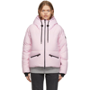 Moncler Allesaz Stretch-trimmed Quilted Shell Down Jacket In 521 Blush