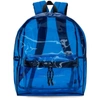 UNDERCOVER BLUE PVC BACKPACK
