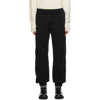 UNDERCOVER BLACK EVANGELION COTTON LOUNGE trousers