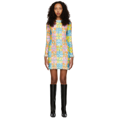 strapless open back dress Pink/Multi Short Dress – URock Couture main image 0