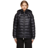 Moncler Dalles Hooded Quilted Padded Shell Down Jacket In Black