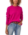 Vince Camuto Center Seam Crewneck Sweater In Euphoria