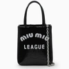 MIU MIU BLACK SEQUIN HANDBAG MIU MIU NUIT