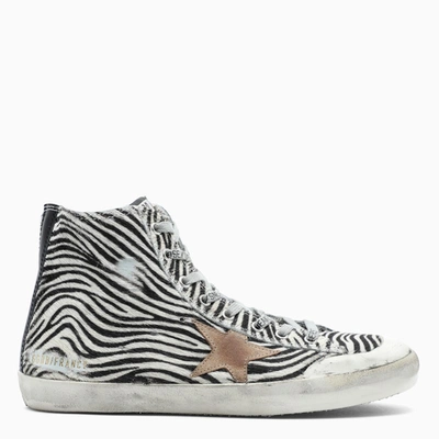 Golden Goose Francy Penstar Classic Pony Skin Sneakers - Atterley In Black