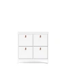 Tvilum Madrid 4-drawer Shoe Cabinet In White