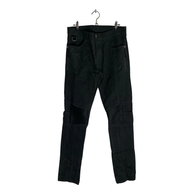 Pre-owned Helmut Lang Straight Jeans In Black