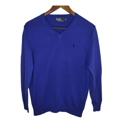 Pre-owned Polo Ralph Lauren Knitwear & Sweatshirt In Blue