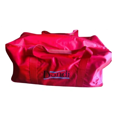 Pre-owned Bondi Born Travel Bag In Red