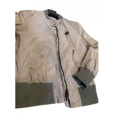 Pre-owned Blauer Short Vest In Grey
