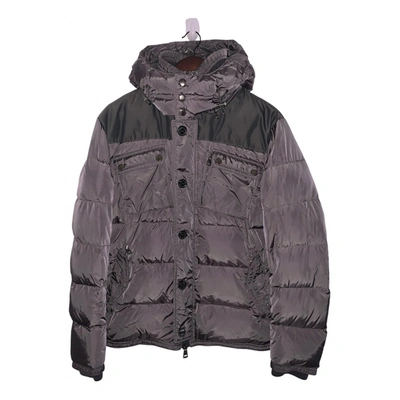 Pre-owned Moncler Coat In Grey