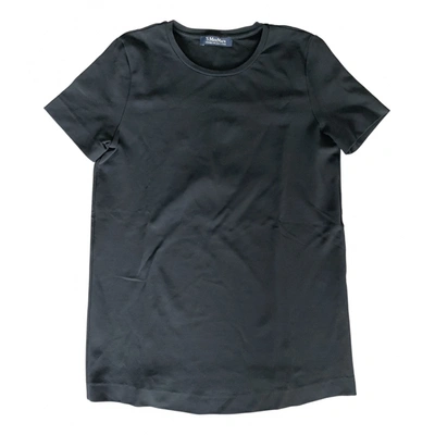 Pre-owned Max Mara T-shirt In Black