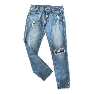 Pre-owned Dl1961 Boyfriend Jeans In Blue
