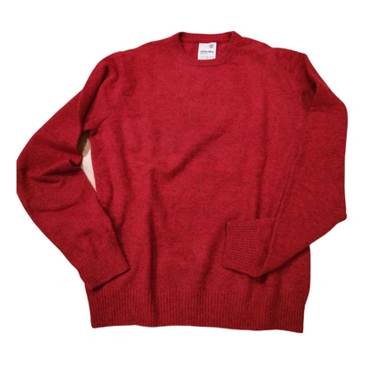Pre-owned Timberland Wool Sweatshirt In Red