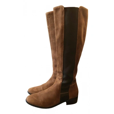 Pre-owned Lk Bennett Boots In Brown