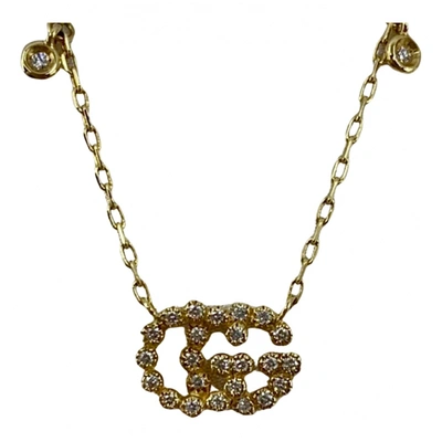 Pre-owned Gucci Yellow Gold Necklace