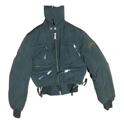 Pre-owned Dsquared2 Puffer In Green
