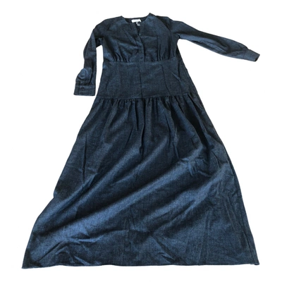 Pre-owned Sonia De Nisco Maxi Dress In Blue