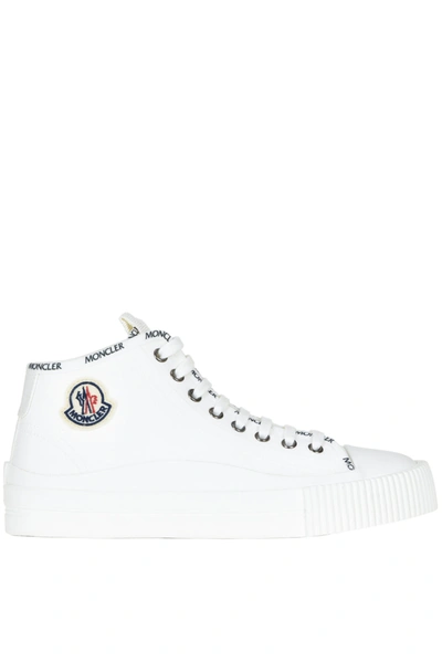 Moncler Lissex High-top Sneakers In White