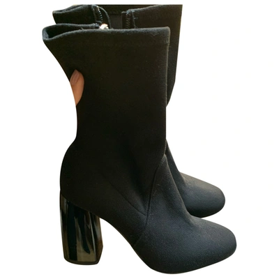 Pre-owned Marella Ankle Boots In Black